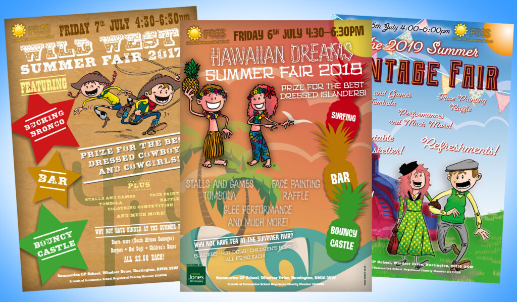 School Fair leaflets, Rustington